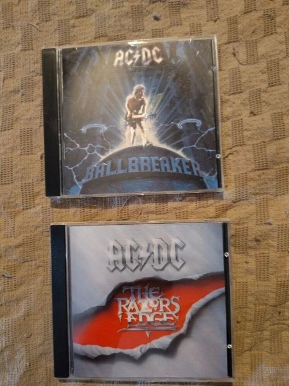 Ac/Dc 2 Album Bundle Standard Plastic Case Music Compact Disc